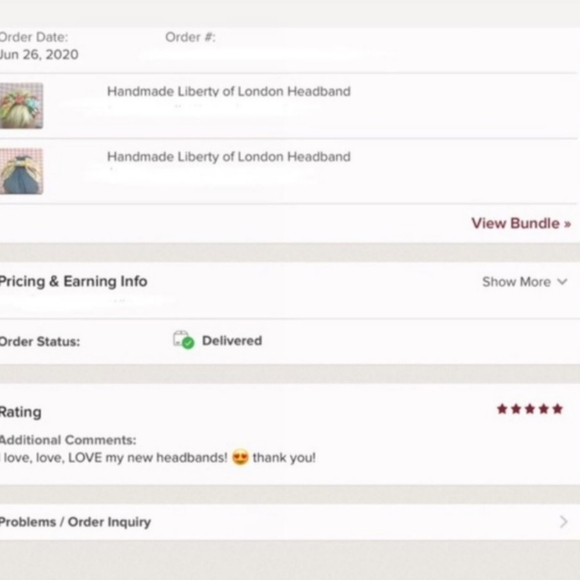 Liberty of London Art Fabric Headband Betsy Meadow Pink Green Colorful Pastel - Picture 11 of 14